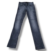 Zara Jeans Size 4 26x31 Z1975 Zara Basic Dept. Denim Skinny Jeans  Stretch Black - £22.80 GBP