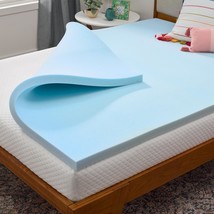 Linenspa Memory Foam Mattress Topper - 2 Inch Gel Infused Memory, Twin X... - $55.99