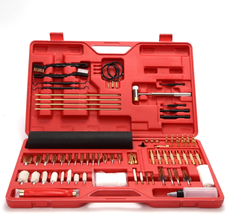 Universal Gun Cleaning Kit with Gun Mat and Travel Case for All Calibers... - £67.48 GBP