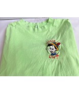 Vintage Disney Pinocchio T Shirt XL Mint Green Made in USA Would I Lie V... - £97.08 GBP