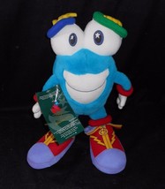 Vintage 1996 Atlanta Olympics Mascot Izzy Whatizit Blue Stuffed Animal Plush Toy - £26.16 GBP