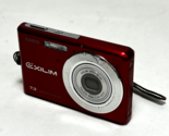 Casio EXILIM ZOOM EX-Z75PK 7.2MP Digital Camera - Red TESTED - $44.54