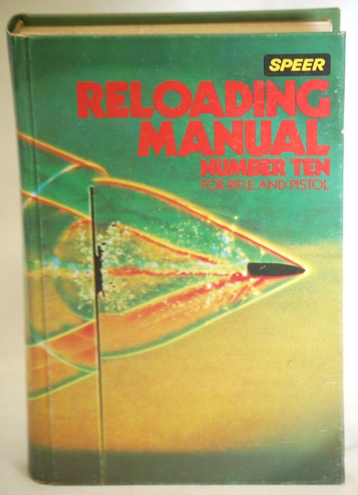 Speer Reloading Manual Rifle Pistol Ammunition Hardcover 1980 Number Ten - $49.49