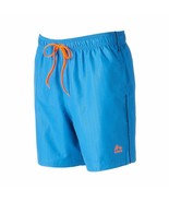 RBX Men&#39;s Swimming SWIM Trunks Shorts Embossed Print Board Shorts BLUE  NEW - $380.59 MXN