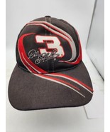 Dale Earnhardt #3 Intimidator Black Vortex Hat Cap Adjustable Hook &amp; Loo... - $13.69 CAD