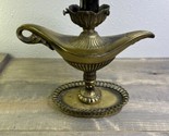 Vintage 1950&#39;s Art Deco Lamp Aladdin Lamp no shade - £118.68 GBP