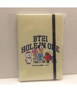 New BT21 Hole In One Hard Cover 4 x 6 Notebook - £10.44 GBP