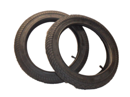 Bicycle Tires &amp; Inner Tubes - 14 X 2.125 Replacement Parts For Kids Bike Repair - £26.81 GBP