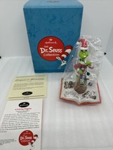 2001 Hallmark Dr. Seuss Collection “A Grinchy Disguise” 5” Figurine NEW W/COA - $37.11