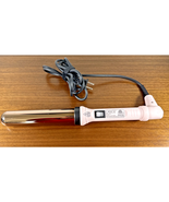 L'ange Hair Curling Wand HT015B 1.25” Blush Pink Lange Tested - $18.00