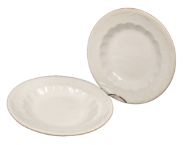 2 JG Meakin Ironstone Rimmed Soup Bowls 9.5 Inches Great Condition For T... - $24.99