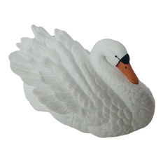 Swan Figurine Royal Heritage Porcelain Goose Geese Bird Vtg sculpture gift decor - £23.90 GBP
