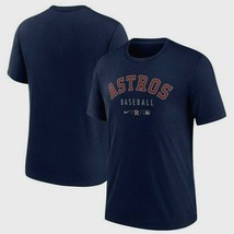 Houston Astros Mens Nike Early Work TRI-BLEND T-Shirt - XXL/XL/Large - Nwt - £19.47 GBP