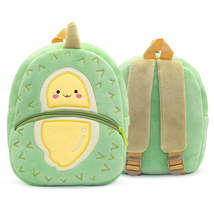 Anykidz 3D Green Durian School Backpack Cute Fruit With Cartoon Designs Children - £33.49 GBP