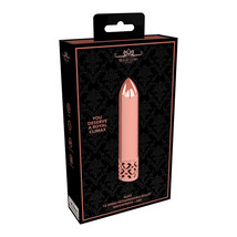 Royal Gems Glitz Rechargeable Abs Bullet Rose Gold - $29.90