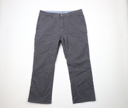 Vintage Horny Toad Mens 38x30 Faded Wide Leg Organic Cotton The Norse Pants Gray - £47.27 GBP