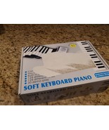 Roll Up MIDI Flexible Piano 61 Keys Silicone Portable Foldable Soft Keyb... - $122.20 CAD