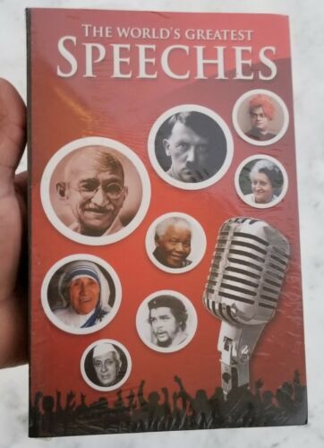 Primary image for The World's Greatest Speeches RARE Book Compilation by Sadia Khan in English B61