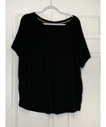 Koolaburra By Ugg Womens Tee Black 3XL Soft Stretch Short Sleeve - $34.12 CAD