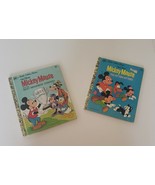 Vintage Mickey Mouse Little Golden Books: Best Neighbor Contest, Kitten-... - £9.15 GBP