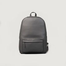 LE The Philos Grey Leather Backpack - £117.16 GBP