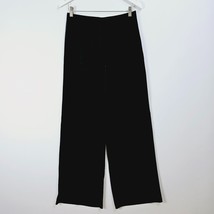 Long Tally Sally - NEW - Tall Black Velvet Wide Leg Trousers - UK 14 - £18.03 GBP