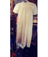 Long Victorian Era Baby Gown Handmade - £35.28 GBP