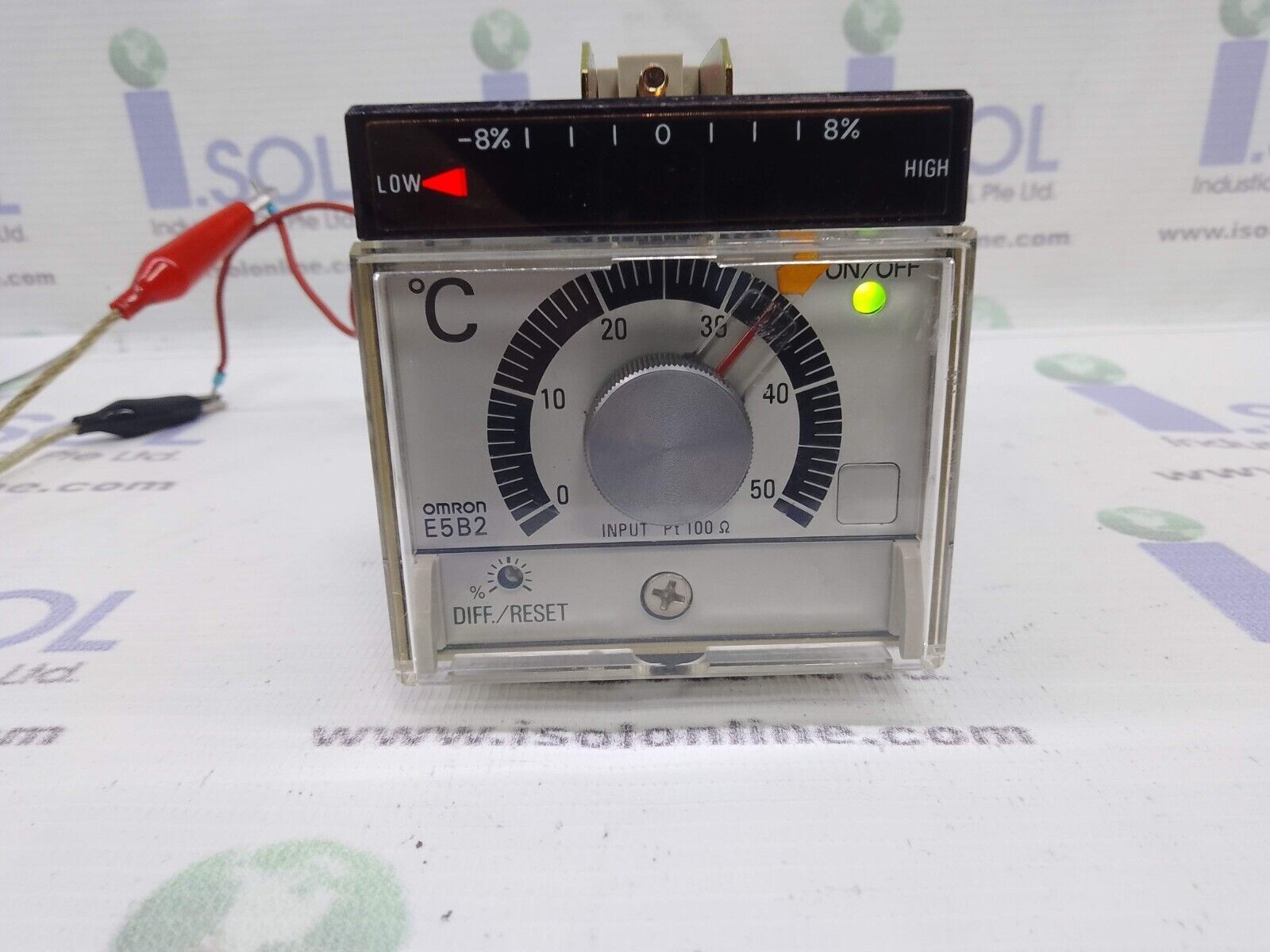 Omron E5B 2WR10P 50/60Hz Temperature Controller - $129.60