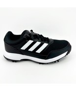Adidas Tech Response 2.0 Black White Mens Wide Spike Golf Shoes EE9419 - £47.22 GBP