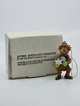 Rare Vintage 1993 Sesame Street &quot;Sherlock Hemlock&quot; Christmas Ornament Ji... - £23.94 GBP