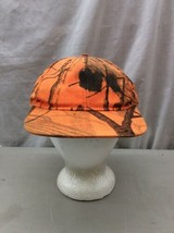 Trucker Hat Baseball Cap Vintage Retro Blaze Orange Camo Camouflage Deer... - $56.06 CAD
