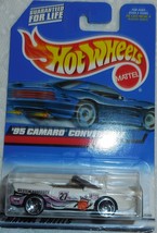 2000 Mattel Wheels #179 "'95 Camaro Convertible" Mint Vehicle On Sealed Card - $3.00