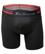 Ben Sherman Men&#39;s Ultra Soft Microfiber Boxer Brief Black &quot;Large&quot; - £7.90 GBP
