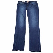 Lucky Brand Pants Womens 8 Blue Low Rise 5 Pocket Design Straight Leg Jeans - £23.72 GBP