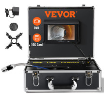 VEVOR 7 In LCD Sewer Camera 131ft/40m Pipe Inspection Camera with DVR Function - £351.70 GBP