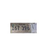 Vintage 1980s Illinois &quot;Land Of Lincoln&quot; License Plate 167 396 Expired - $9.56 CAD