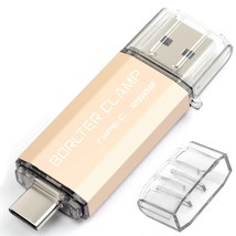 128Gb Usb Type-C Flash Drive 3.0 Dual Drive, Borlterclamp Usb C Memory Stick Otg - £33.72 GBP
