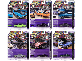 &quot;Muscle Cars USA&quot; 2022 Set B of 6 pieces Release 3 1/64 Diecast Model Ca... - $71.79