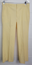 Vintage Sears Sportswear Mens Yellow Pants Trousers sz 32 - $23.76