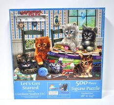 Let's Get Started Jigsaw Puzzle 500 Piece - $9.95