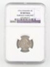 1916 Panama 5 Centesimos Silver Coin XF Details NGC Low Mintage 5c KM-2 - $582.38