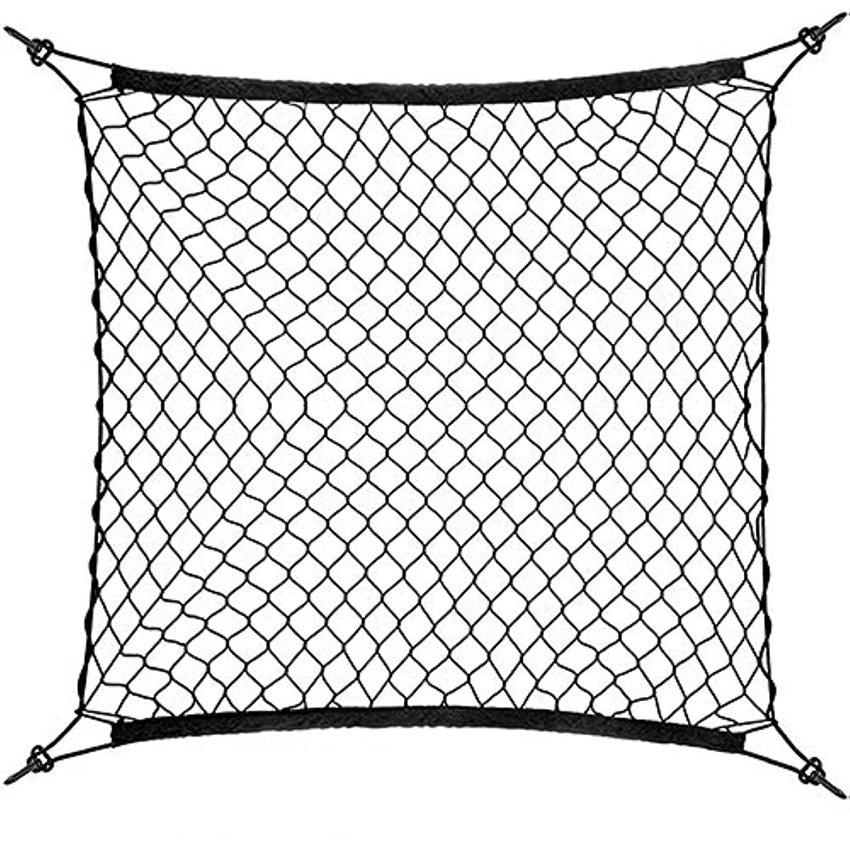 4 HooK Car Trunk Cargo Mesh Net Luggage For Volvo S40 S60 S70 S80 S90 V4... - £11.46 GBP