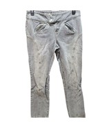 Tommy Hilfiger Womens Jeans Charcoal Size 10 100% Cotton Button Zip Closure - £13.72 GBP