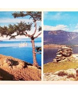 1988 Lake Baikal Olkhon Island USSR Russian Photo Print Card Cold War Er... - $40.83 CAD