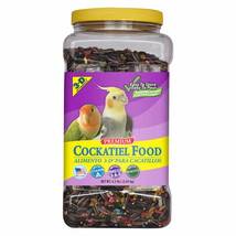 3-D Pet Products Premium Cockatiel Bird Food Seeds, with Probiotics, 4.5... - $14.35