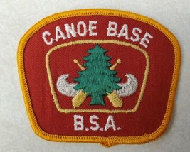 Boy Scout Northern Wisconsin Nat&#39;l Canoe Base Red Gold Green Arm Patch R... - $14.65