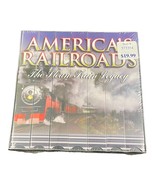 America&#39;s Railroads The Steam Train Legacy Sealed 7 VHS Set 2001 - £8.26 GBP