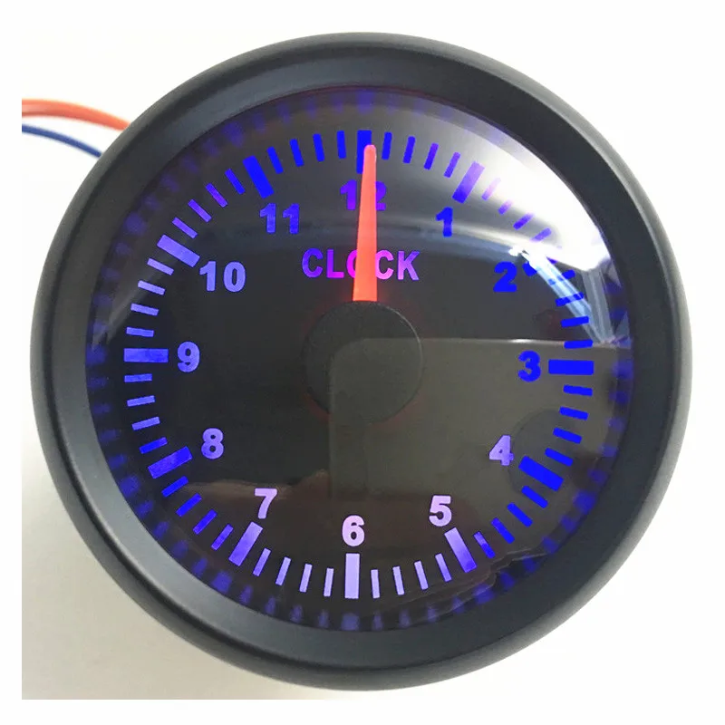 Free Shipping Auto 0-12H Display Clock Meters 52mm Hour Gauges Boat Hourmeter - £42.98 GBP