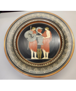 16&quot; Copper Plate ODYSSEUS AND NEOPTOLEMUS  Hand Made in Greece Wall Hanging - $31.50