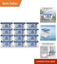 Fragrance-Free Dual-Layer Dehumidifiers - 12 Portable Moisture Absorbers... - $63.31